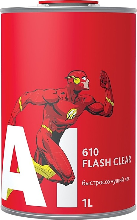 А1 Flash Clear 610 1л + 0,5л отвердитель комплект